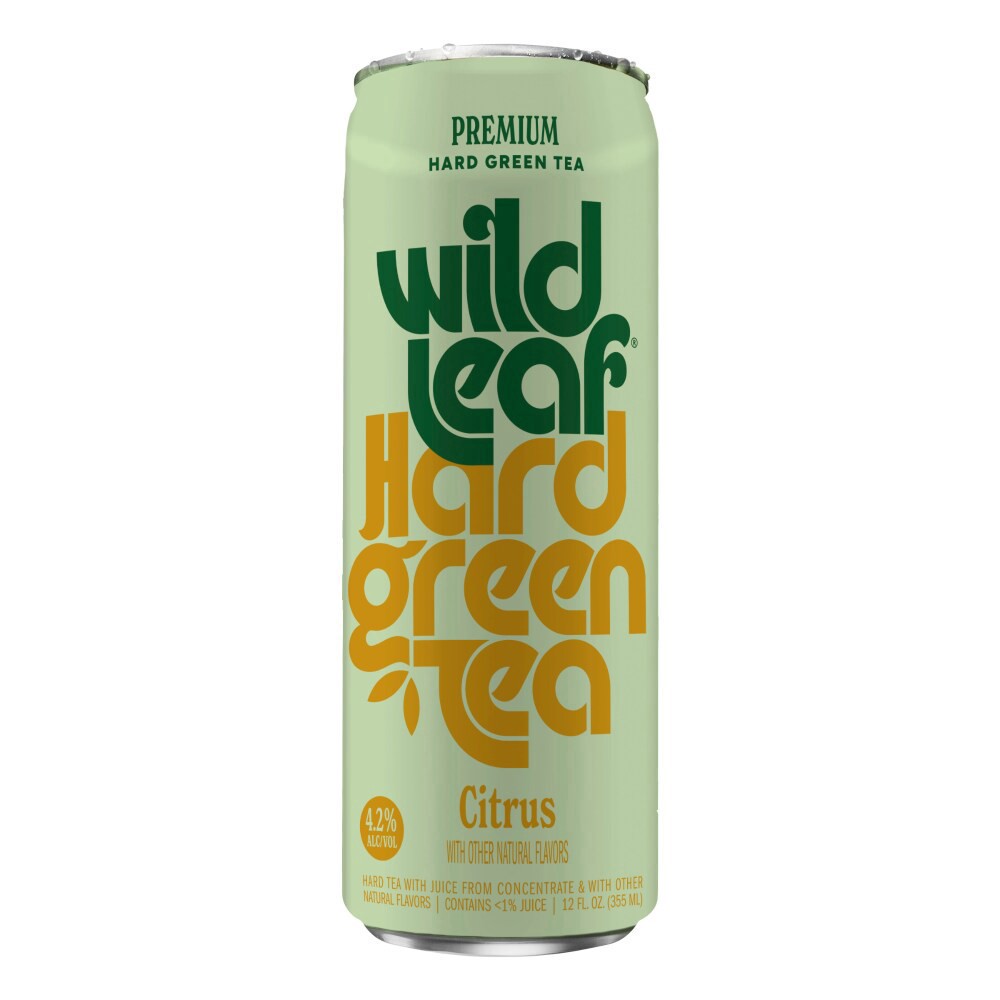 slide 6 of 6, Wild Leaf Citrus Hard Green Tea, 6 ct; 12 fl oz