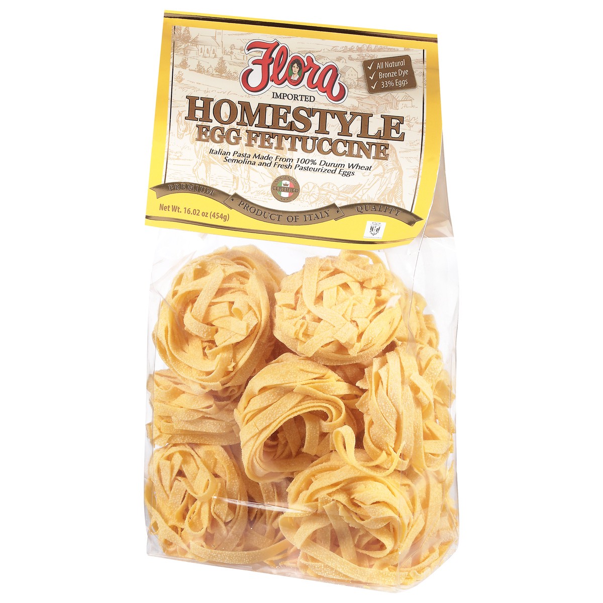 slide 9 of 9, Flora Homestyle Egg Fettuccine 16.02 oz, 16.02 oz