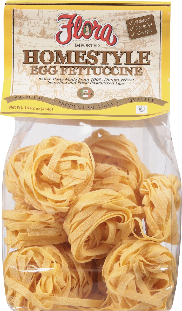 slide 5 of 9, Flora Homestyle Egg Fettuccine 16.02 oz, 16.02 oz