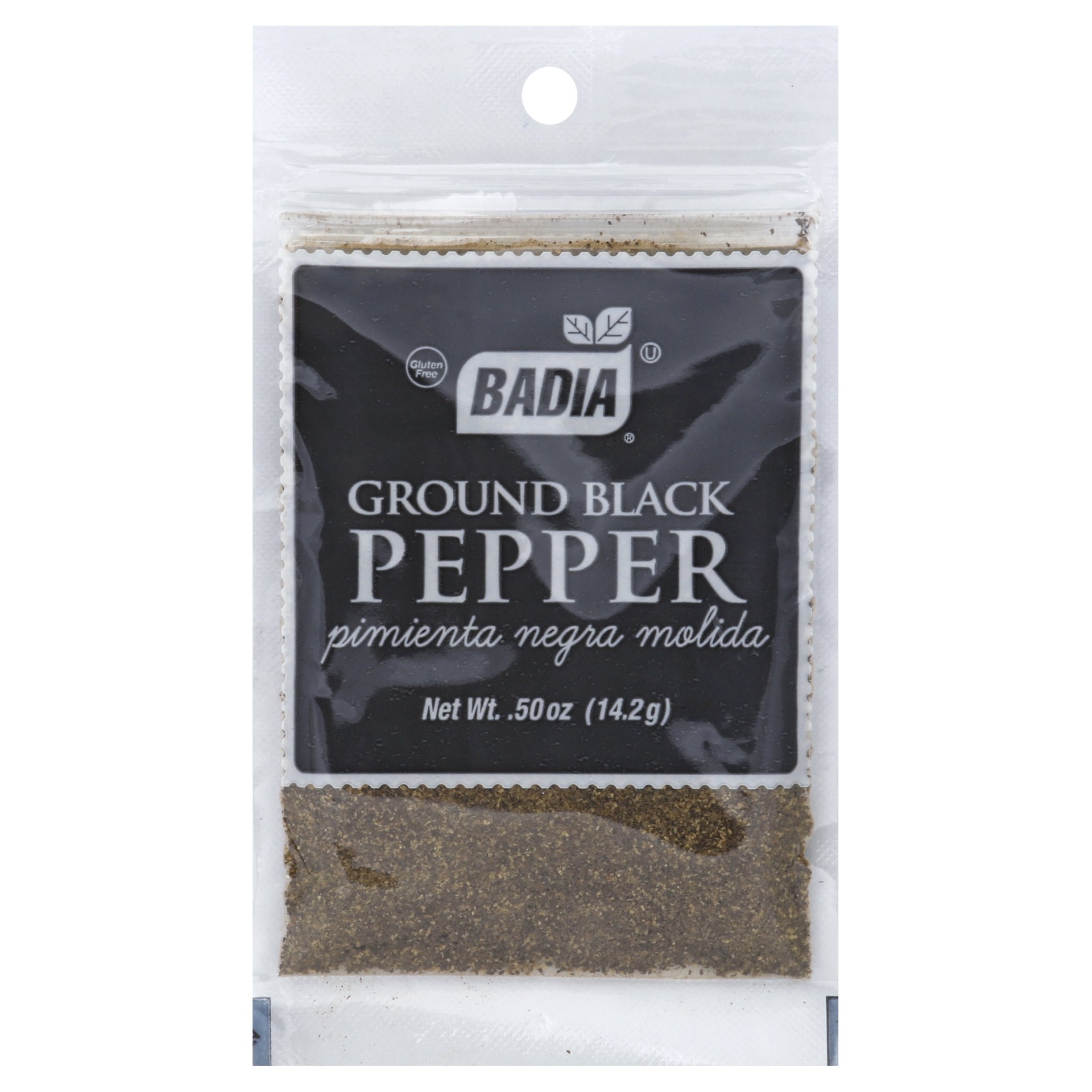 slide 1 of 1, Badia Ground Black Pepper Packet, 1 ct