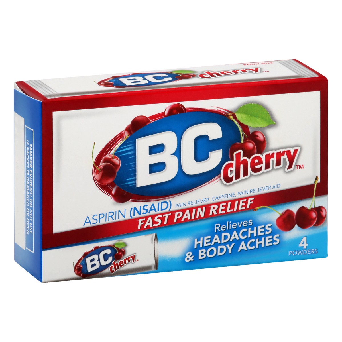 slide 8 of 8, BC Cherry Headache Powders, 4 ct