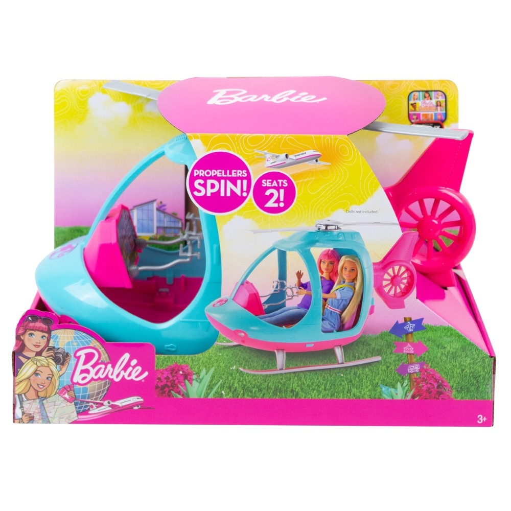 barbie helicopter asda