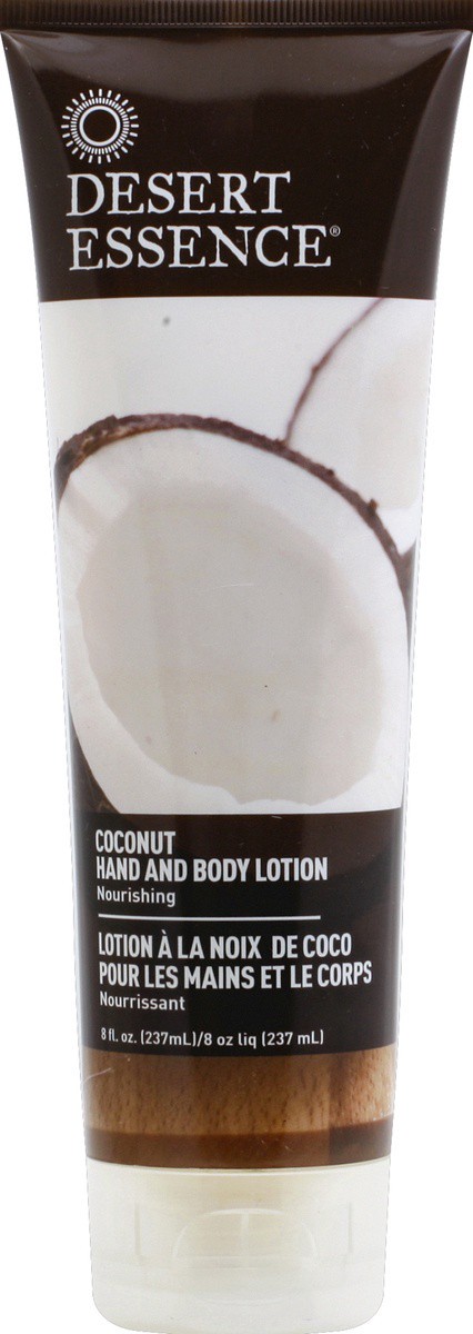 slide 3 of 6, Desert Essence Coconut Hand And Body Lotion, 8 fl oz