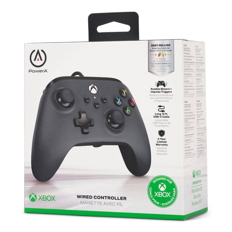 slide 5 of 11, Powera Wired Xbox Controller, 1 ct