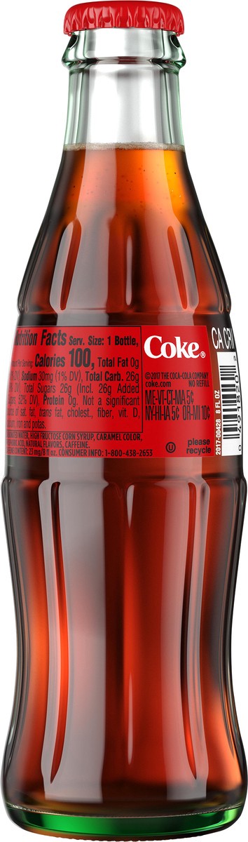 slide 6 of 6, Coca-Cola Soft Drink - 8 oz, 8 oz