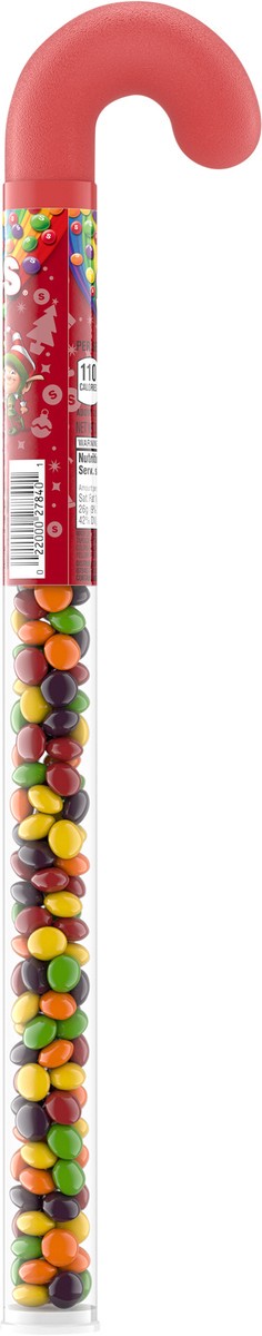 slide 6 of 7, SKITTLES Original Chewy Christmas Candy Cane, 2.6 oz. Tube, 2.6 oz