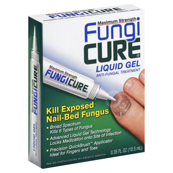 slide 1 of 1, FungiCure Anti-Fungal Treatment, Maximum Strength, Liquid Gel, 4 oz