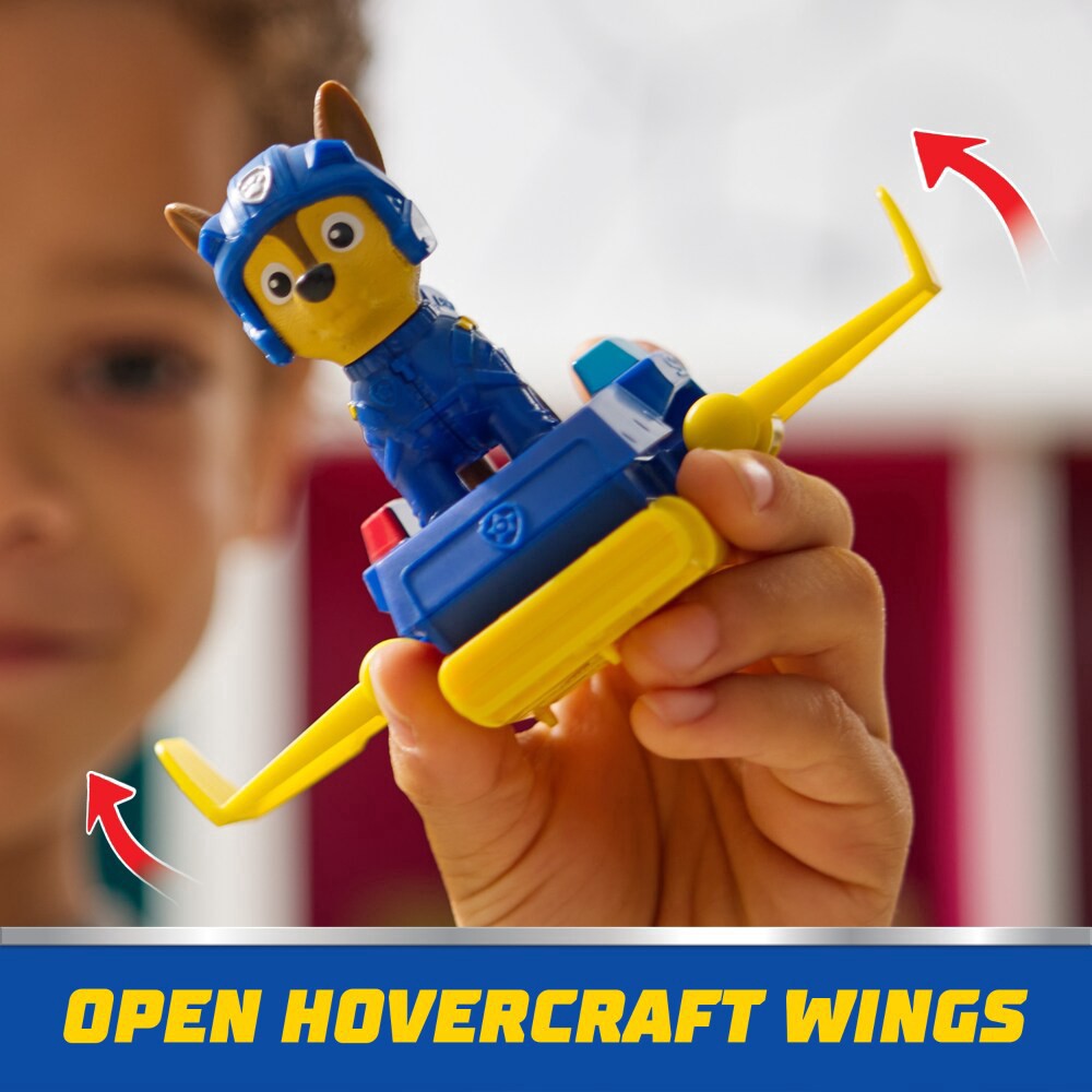 slide 4 of 6, Spin Master PAW Patrol™ Action Pups Chase & Hoverboard Action Figure Set, 1 ct