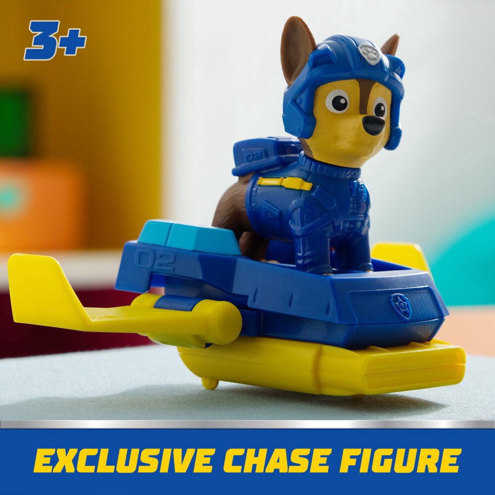 slide 2 of 6, Spin Master PAW Patrol™ Action Pups Chase & Hoverboard Action Figure Set, 1 ct