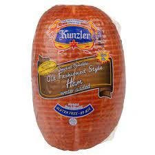 Kunzler Boneless Ham 10-12 lb