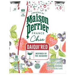 Maison Perrier Chic Daiqui'Red, 8.45 FL OZ Can (4 Count)