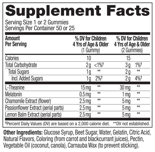 slide 5 of 5, Olly Kids Razzzberry Sleep 50 Gummies, 1 ct