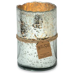 Himalaya Glass Hurricane Silver - Grapefruit