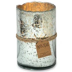 Himalaya Glass Hurricane Silver - Grapefruit
