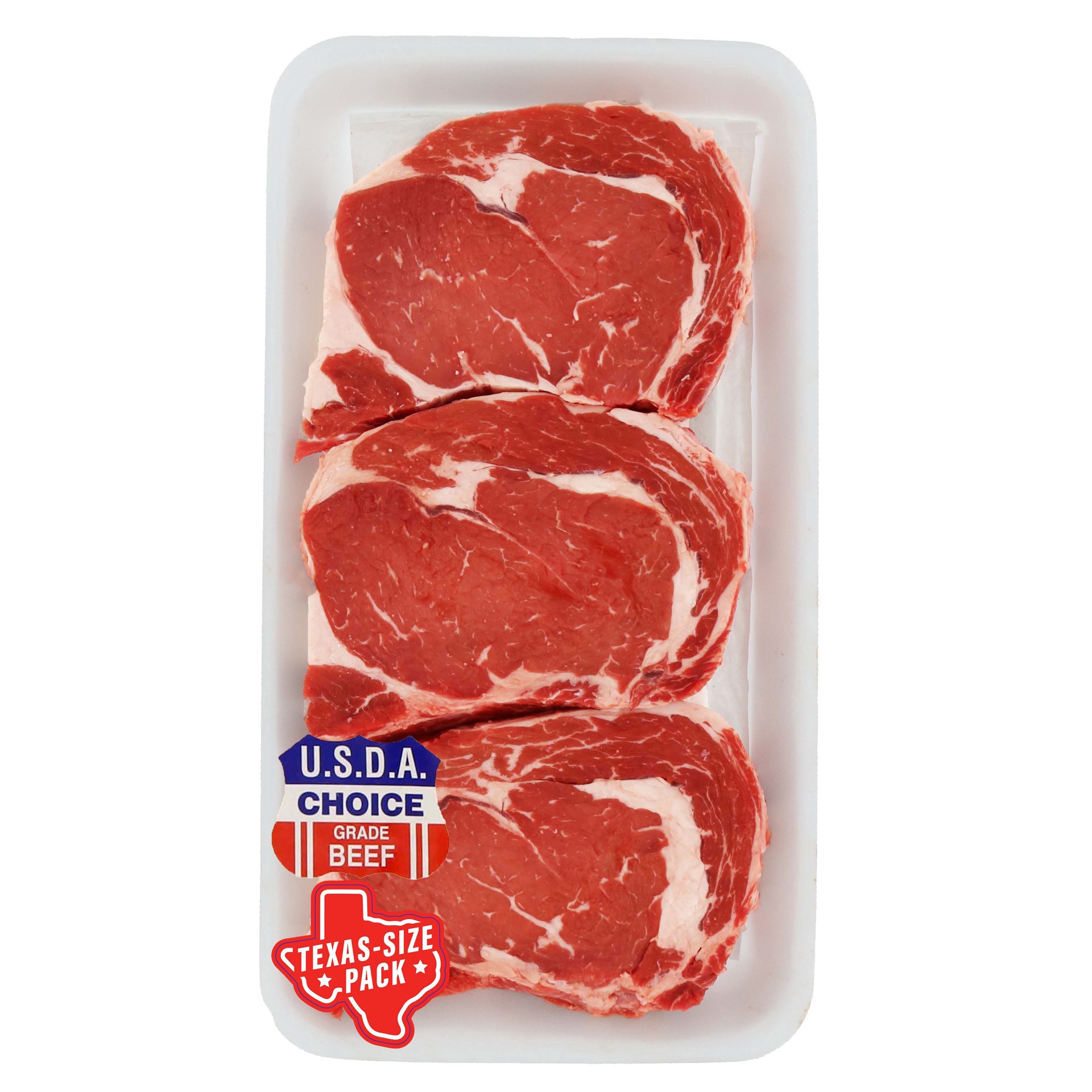 slide 1 of 1, USDA Choice Boneless Ribeye Steak Club Pack, per lb
