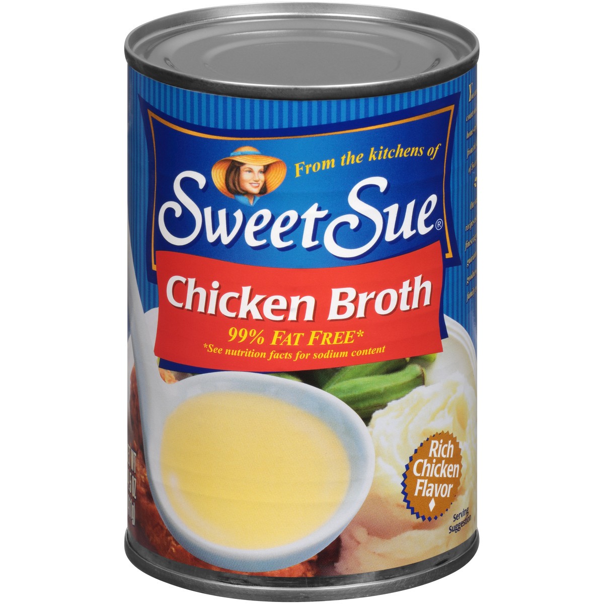 slide 1 of 11, Sweet Sue Chicken Broth, 14.5 oz