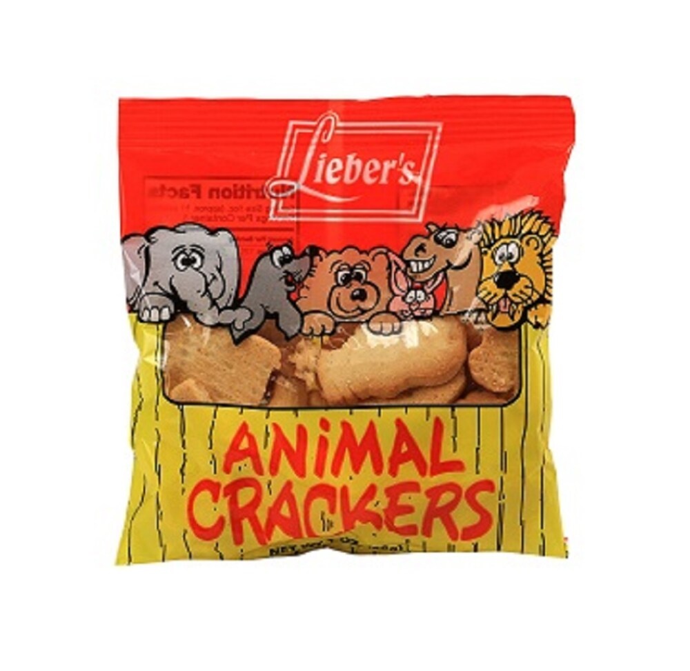 slide 1 of 1, Lieber's Liebers Animal Crackers, 1 oz