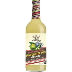 Tres Agaves Spicy Jalapeno Margarita Mix - 1 liter
