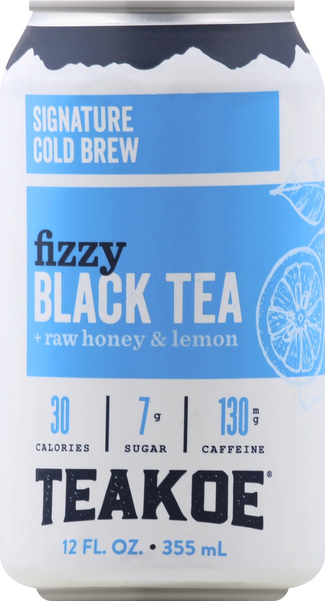 slide 1 of 9, TEAKOE + Raw Honey & Lemon Black Tea - 12 oz, 12 oz