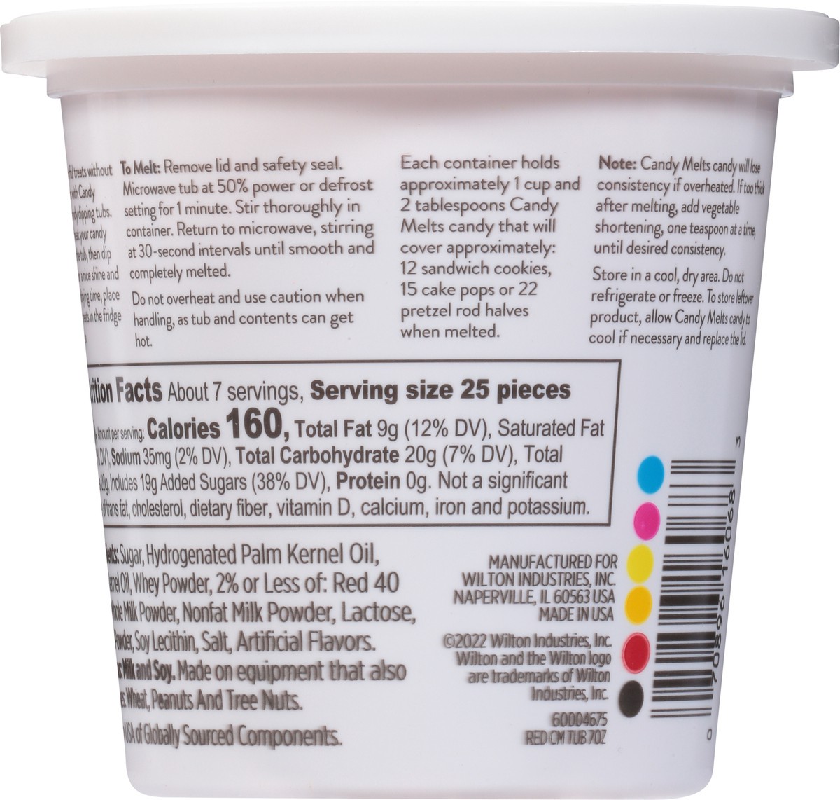 slide 12 of 14, Wilton Red Vanilla Flavor Candy Melts 7 oz, 7 oz