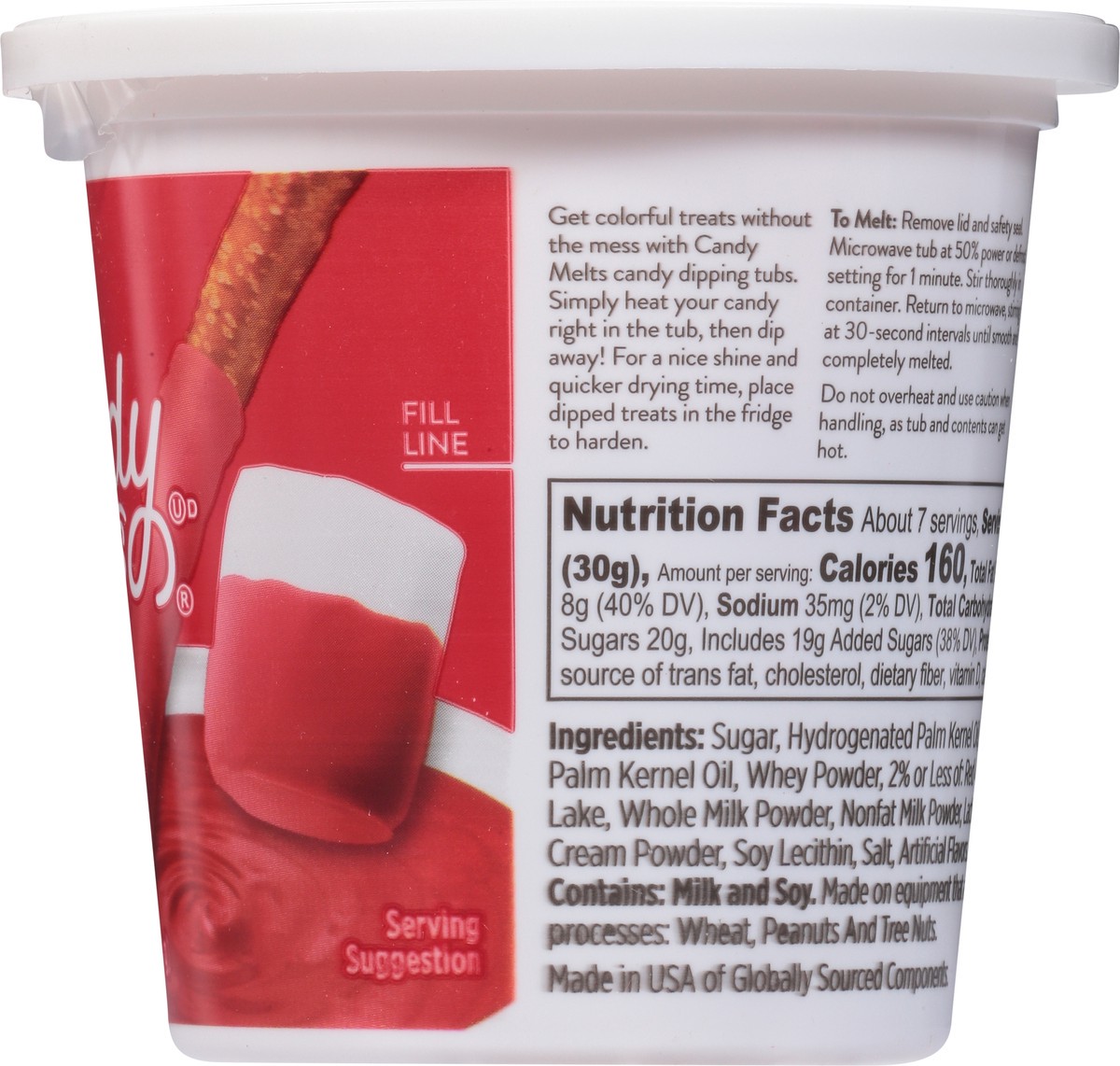 slide 2 of 14, Wilton Red Vanilla Flavor Candy Melts 7 oz, 7 oz