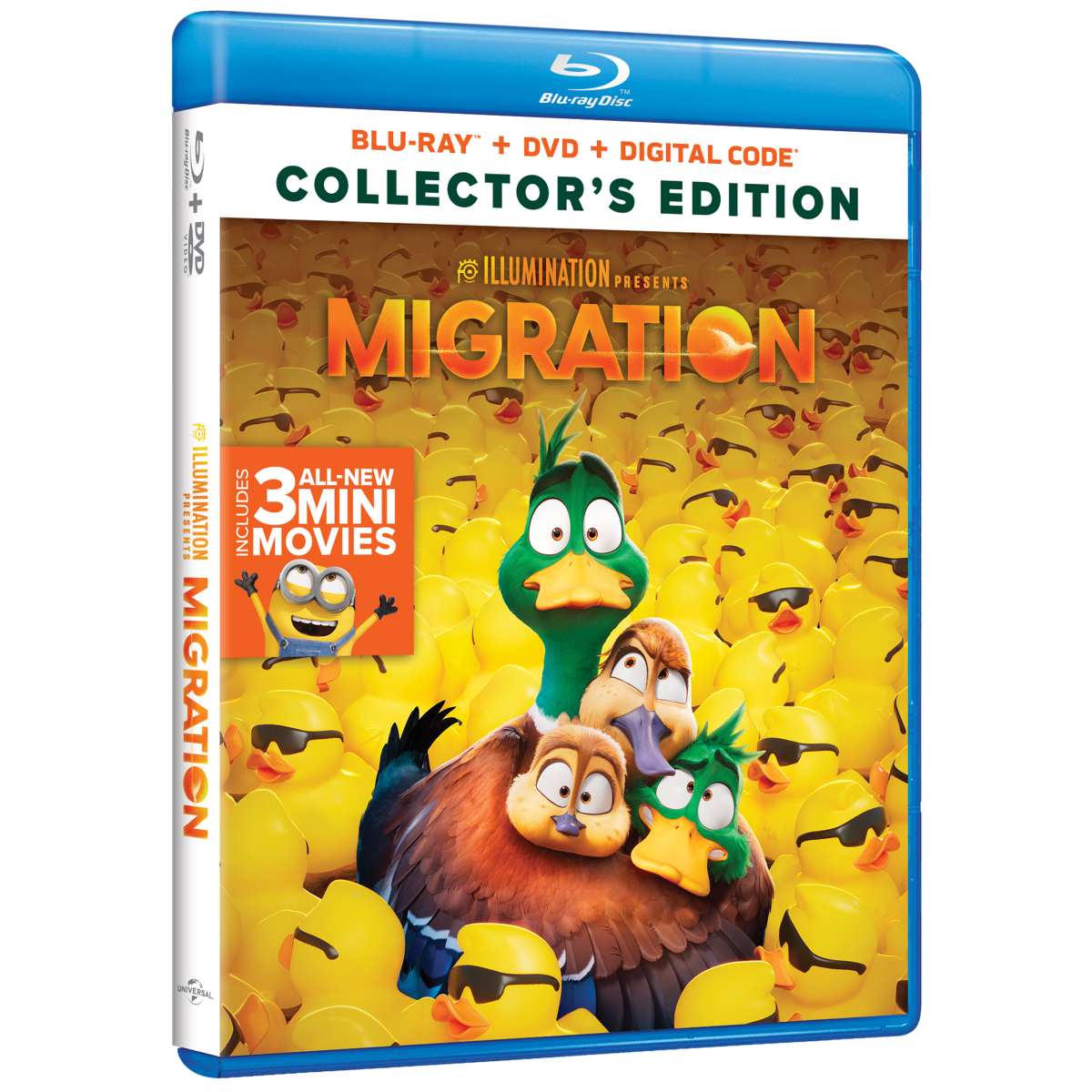 slide 1 of 1, Universal Home Video Migration (Blu-ray + DVD + Digital), 1 ct