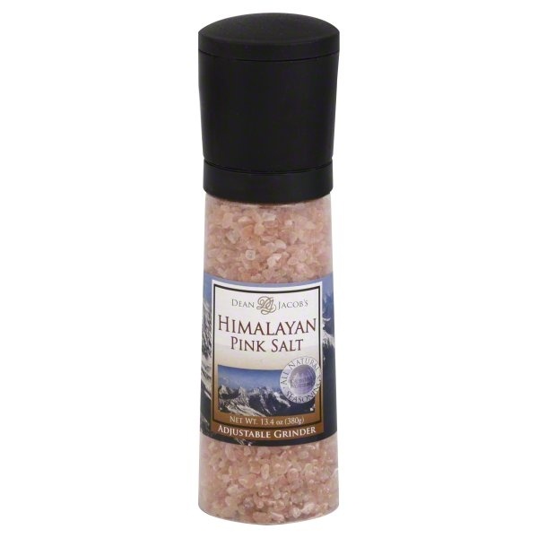 slide 1 of 2, Dean Jacob's Pink Salt, Himalayan, 13.4 oz