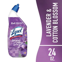 Lysol Toilet Bowl Cleaner Lavender & Cotton Blossom