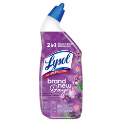 Lysol Brand New Day Lavender & Cotton Blossom Toilet Bowl Cleaner, 24 oz