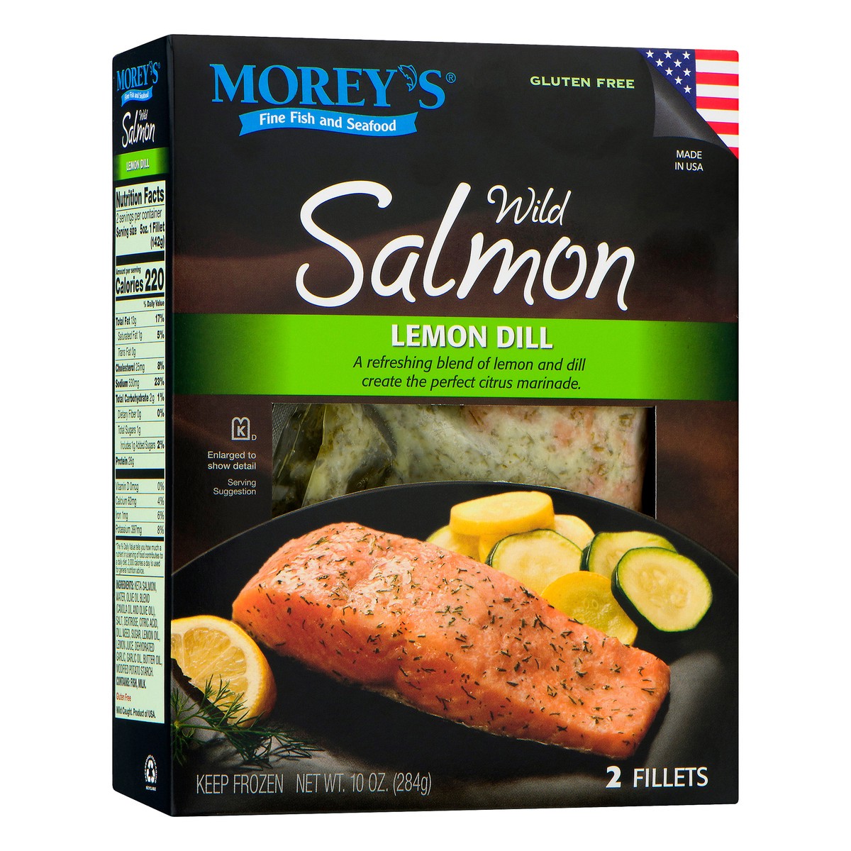 slide 2 of 9, Morey's Lemon Dill Fillets 2 ea, 2 ct