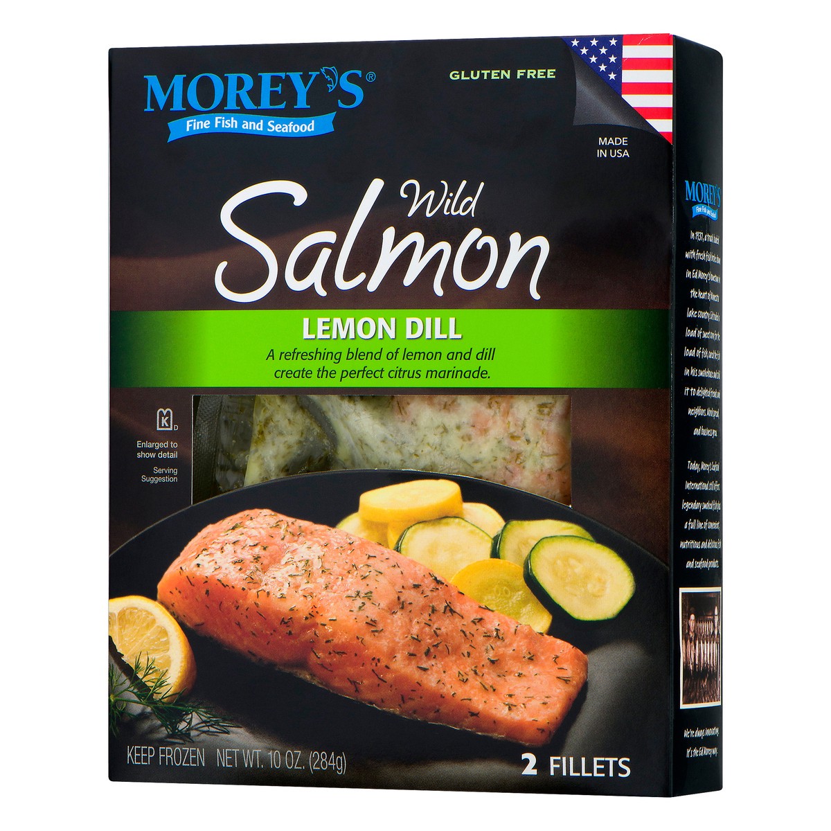 slide 3 of 9, Morey's Lemon Dill Fillets 2 ea, 2 ct