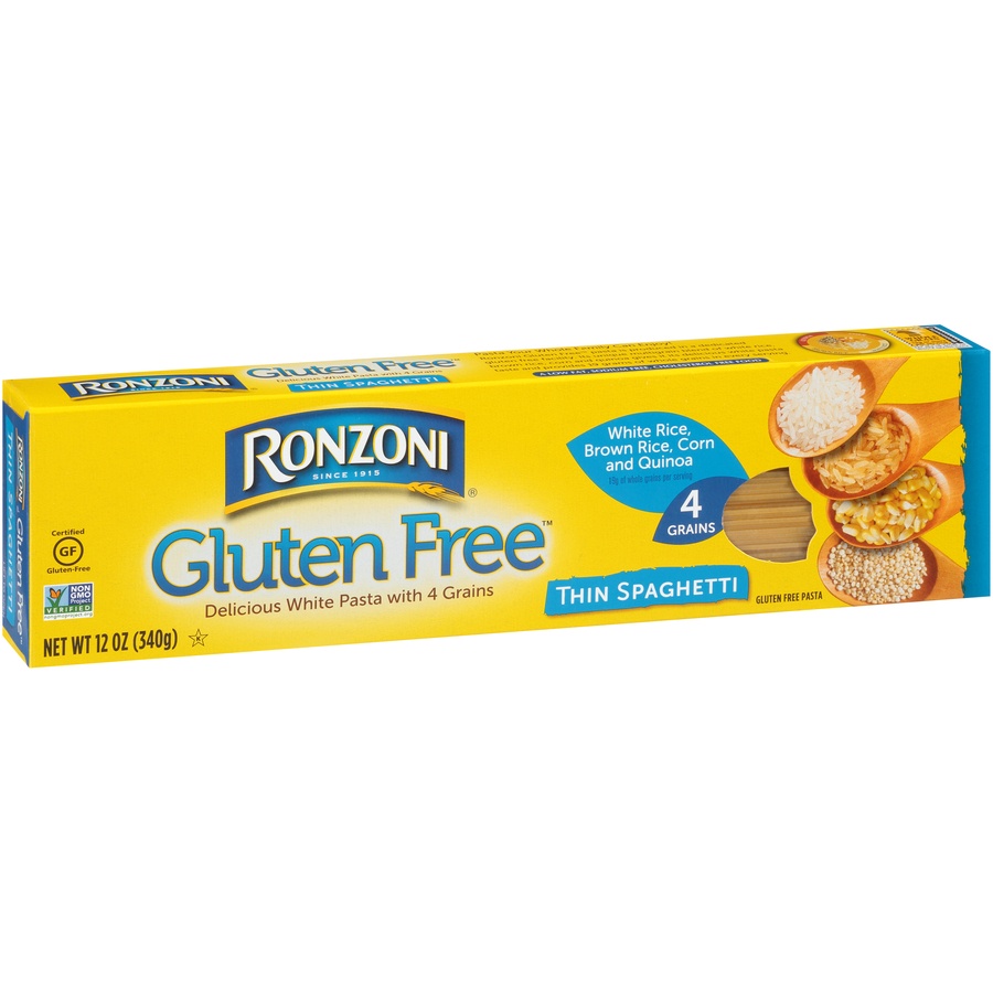 slide 2 of 8, Ronzoni Gluten Free Thin Spaghetti, 12 oz