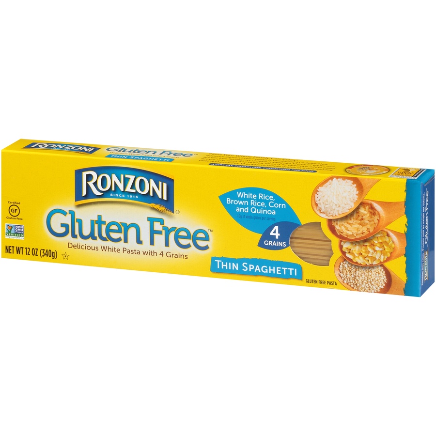 slide 3 of 8, Ronzoni Gluten Free Thin Spaghetti, 12 oz