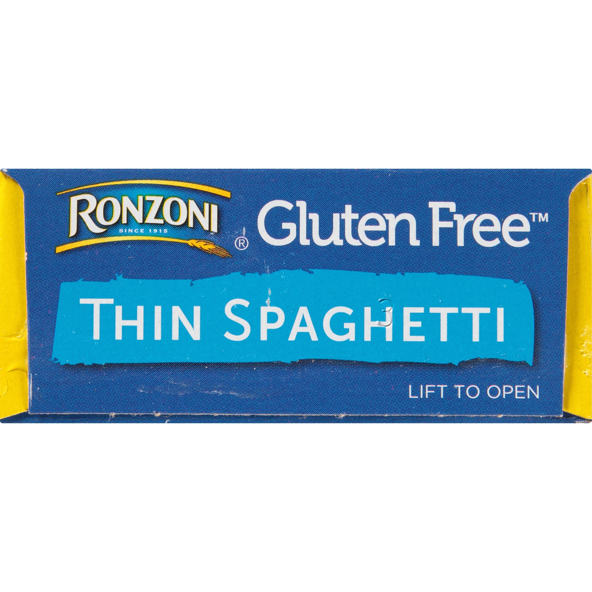 slide 4 of 8, Ronzoni Gluten Free Thin Spaghetti, 12 oz