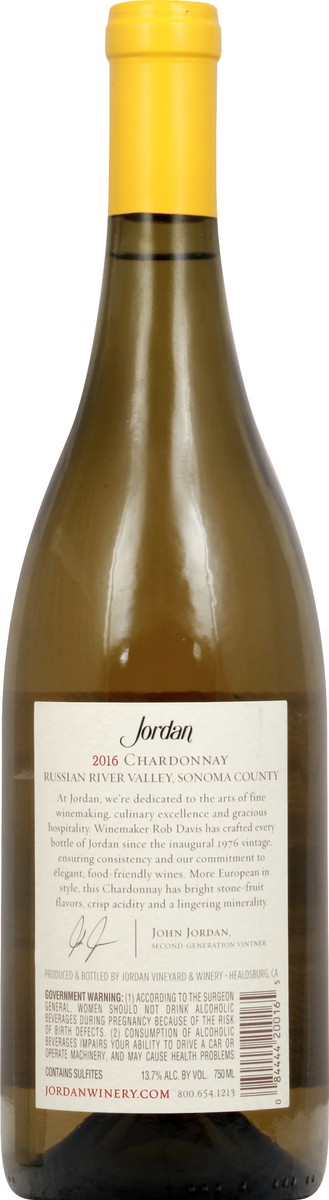 slide 6 of 7, Jordan Chardonnay, 750 ml