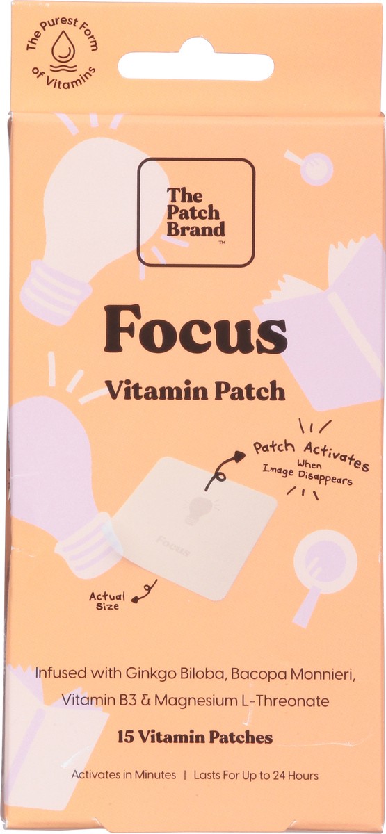 slide 5 of 12, The Patch Brand Focus Vitamin Patch 15 ea, 15 ct