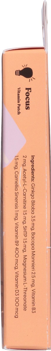 slide 10 of 12, The Patch Brand Focus Vitamin Patch 15 ea, 15 ct