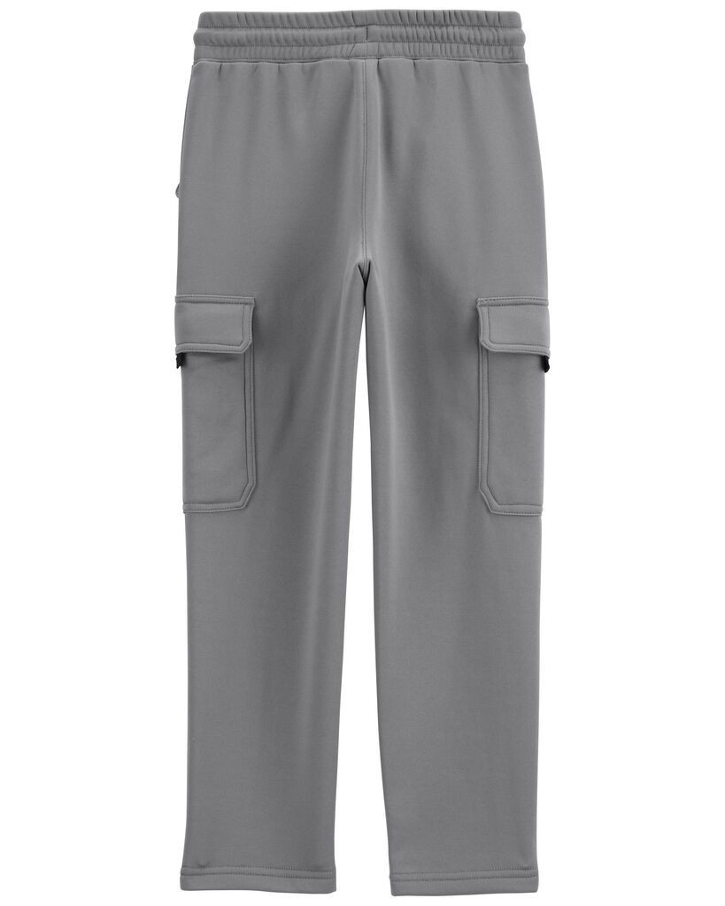 slide 2 of 4, Oshkosh Kid Solid Fleece Pants - Gray Grey 5, 1 ct