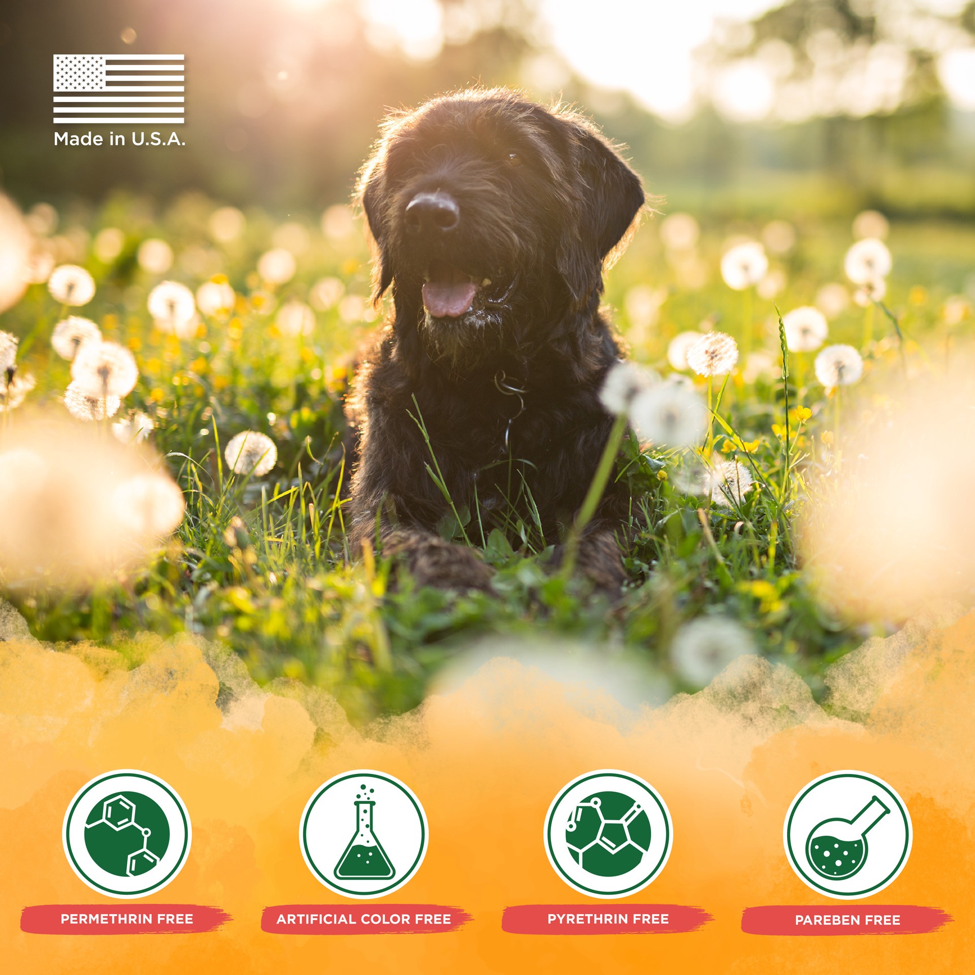 slide 10 of 10, TropiClean Natural* Flea & Tick Bite Relief Spray for Pets, 8oz, 1 ct