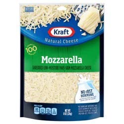 Kraft Mozzarella Shredded Cheese, 8 oz Bag