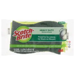 Scotch-Brite Heavy Duty Scrub Sponge, 1 Pack