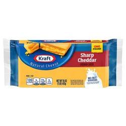 Kraft Sharp Cheddar Cheese, 16 oz Block