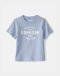 OshKosh B'gosh Logo Short-Sleeve Graphic Tee - Blue, 12M