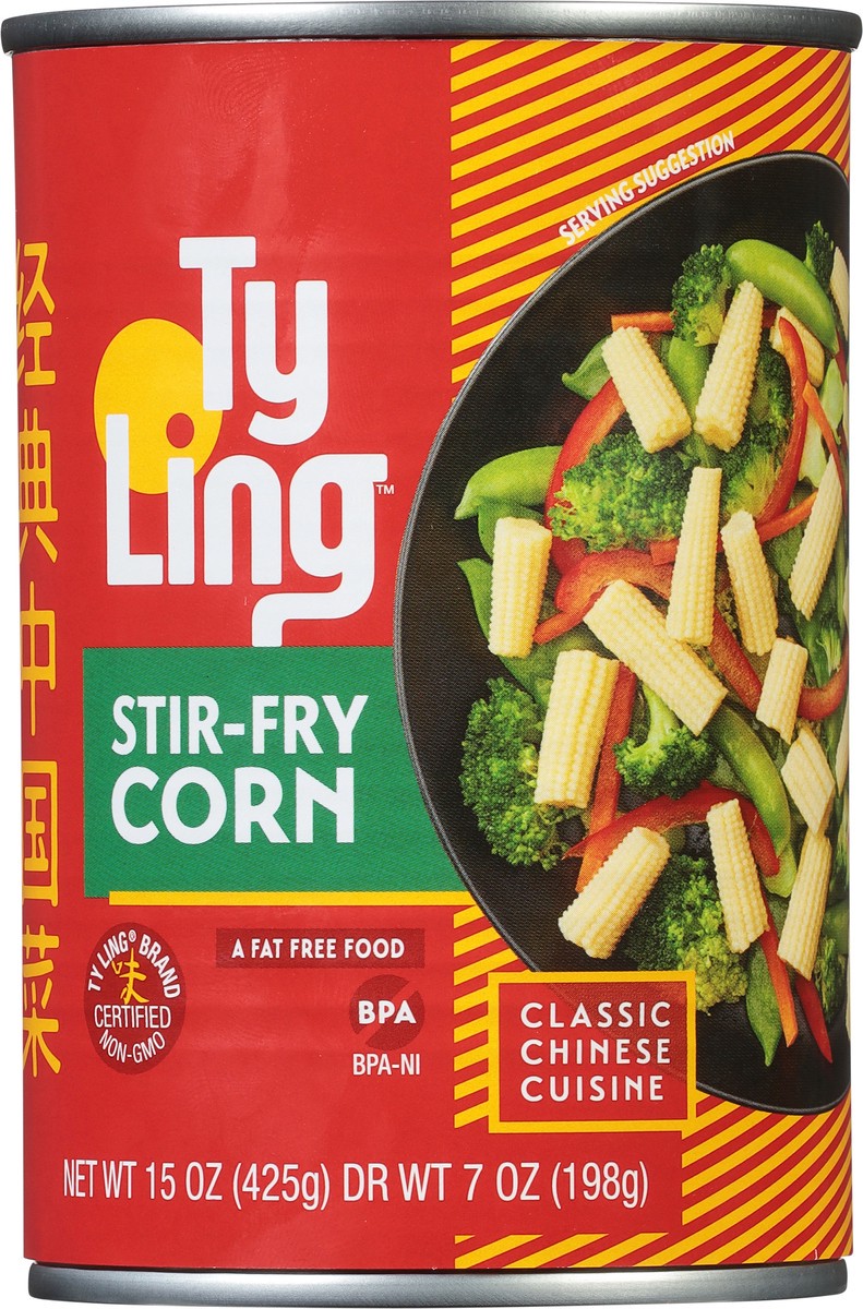 slide 9 of 9, Ty Ling Naturals Stir Fry Corn, 15 oz