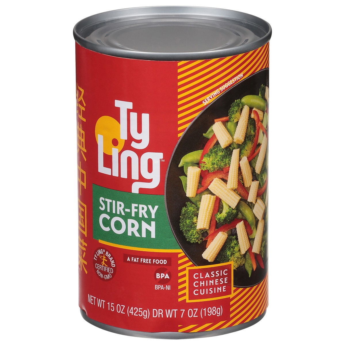 slide 1 of 9, Ty Ling Naturals Stir Fry Corn, 15 oz