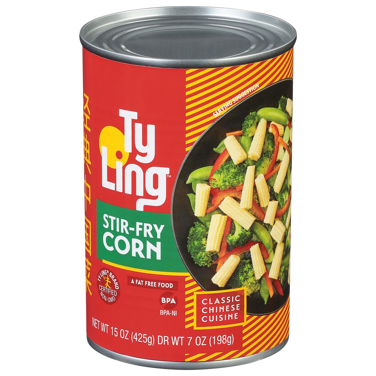 slide 1 of 9, Ty Ling Naturals Stir Fry Corn, 15 oz