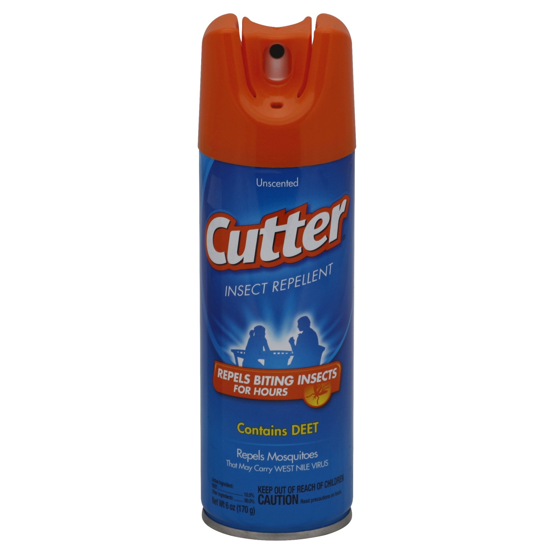 slide 1 of 1, Cutter Unscented Insect Repellent, 6 oz