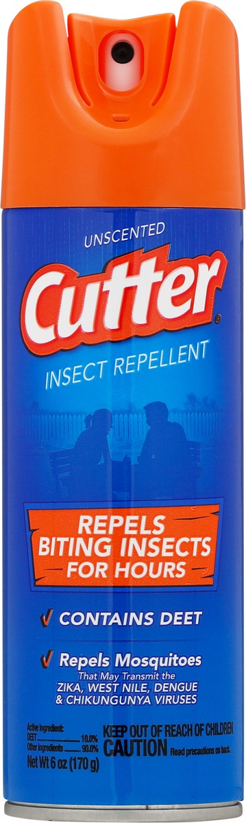 slide 1 of 12, Cutter Unscented Insect Repell, 1 ct