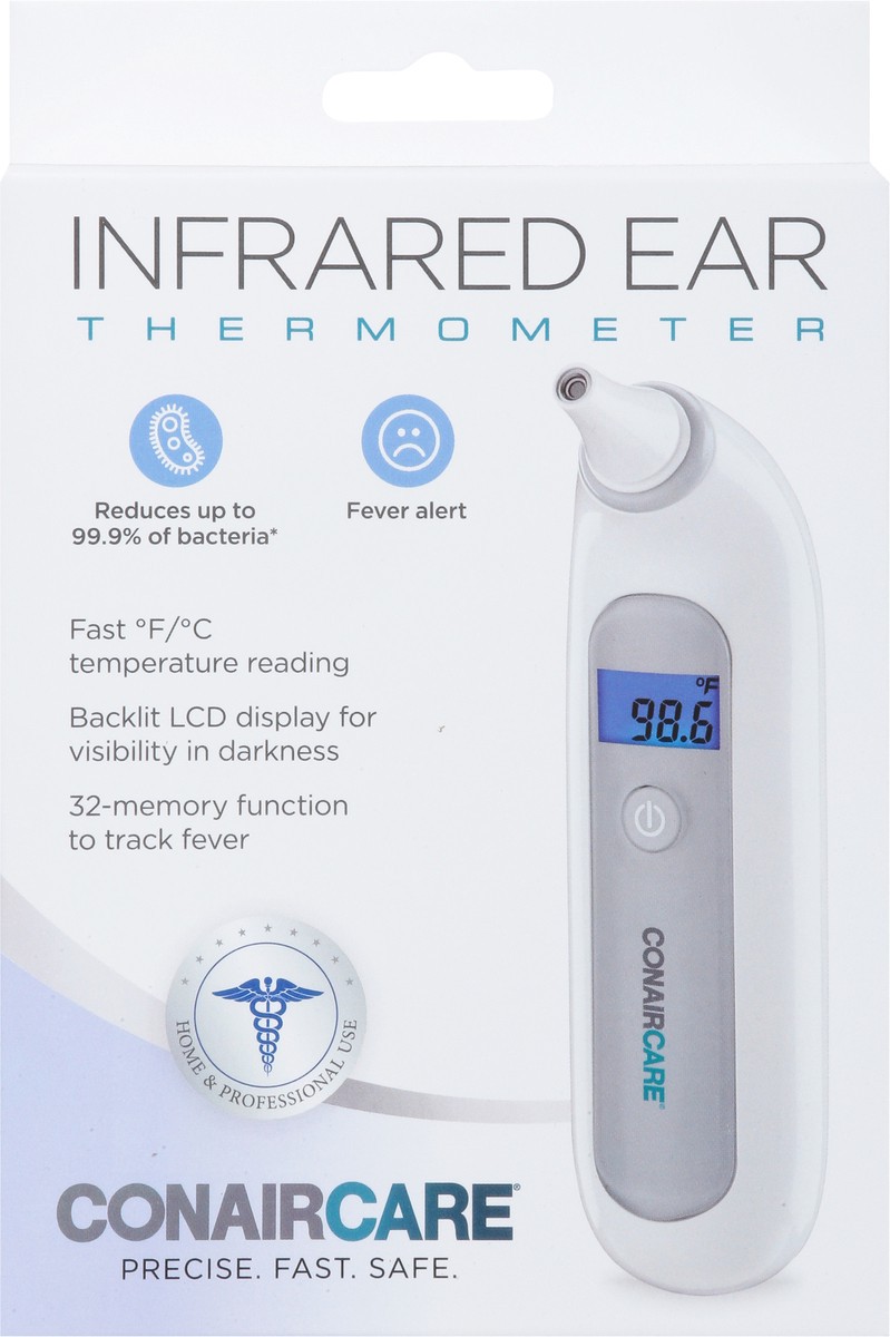 slide 4 of 13, ConairCare Ear Infrared Thermometer 1 Each, 1 ct