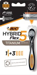 BiC Hybrid Flex 5 Blades Razor 1 ea